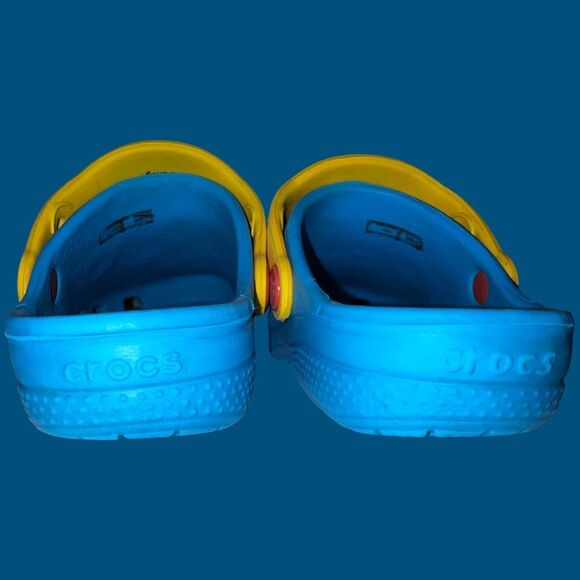 Toddler CROCS Disney Frozen Olaf Clog Electric Blue Size 12 13 - Picture 6 of 8